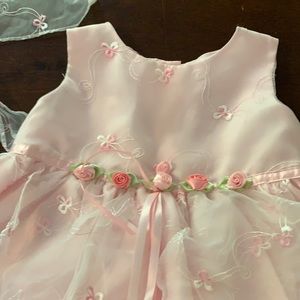Pink party/wedding dress with bloomers